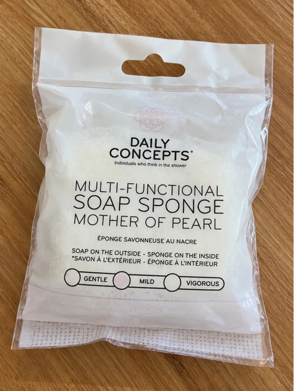 Daily Concepts Multi-Functional Soap Sponge Mother of Pearl